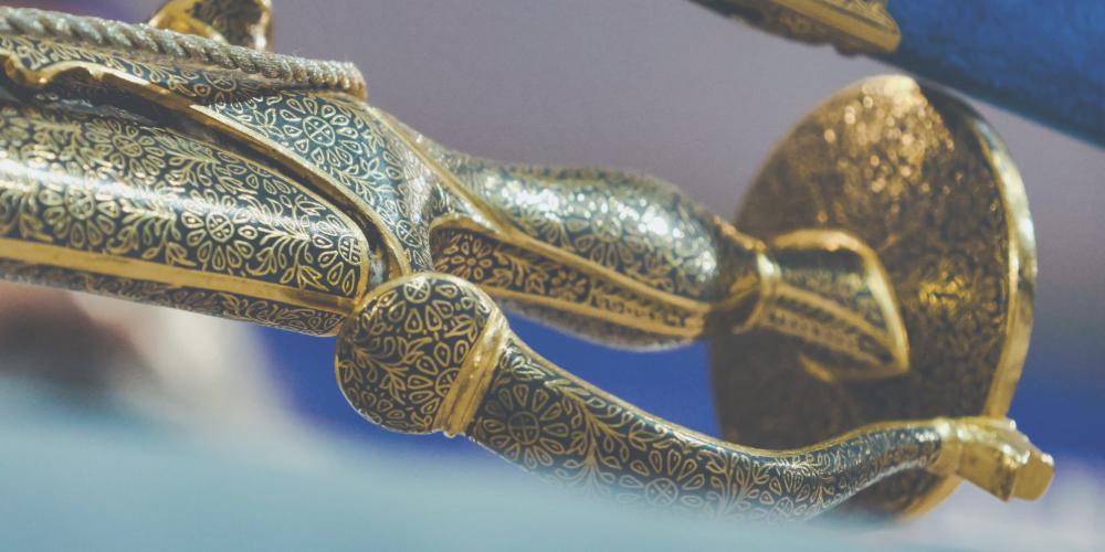 Students practicing Gatka, the Sikh martial art